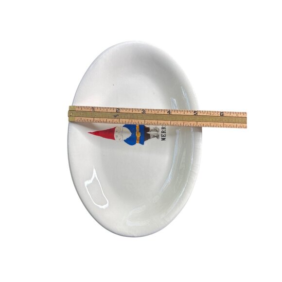 Rae Dunn Artisan Collection by Magenta "Merry Gnome" Set of 3 Appetizer Plates - Picture 5 of 5